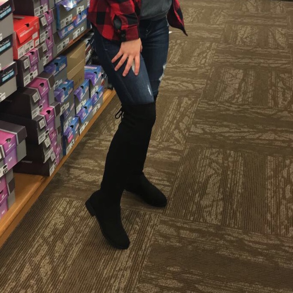Knee high boots